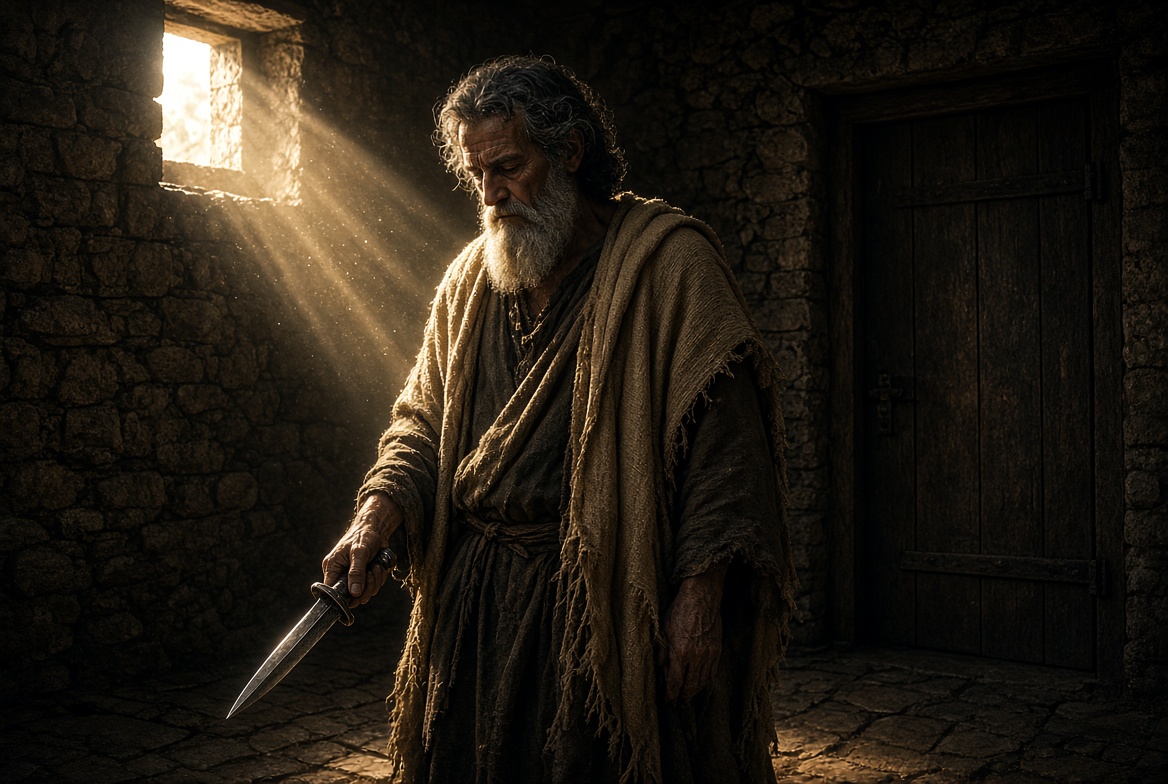 The Judge Ehud, a messenger of God