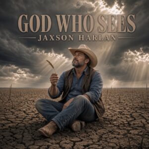 CD Album Cover "God Who Sees" by Jaxson Harlan, Gospel Country