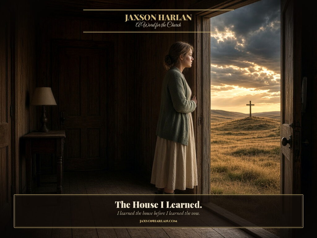The House I Learned - Jaxson Harlan Ministry